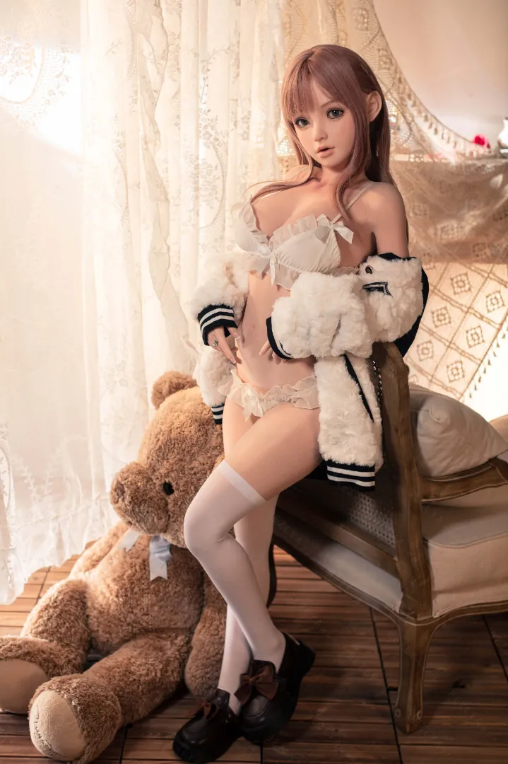 149cm (4ft11) คัพ C น้ำหนักเบา ซิลิโคน ตุ๊กตายาง หัว ROS Convallaria